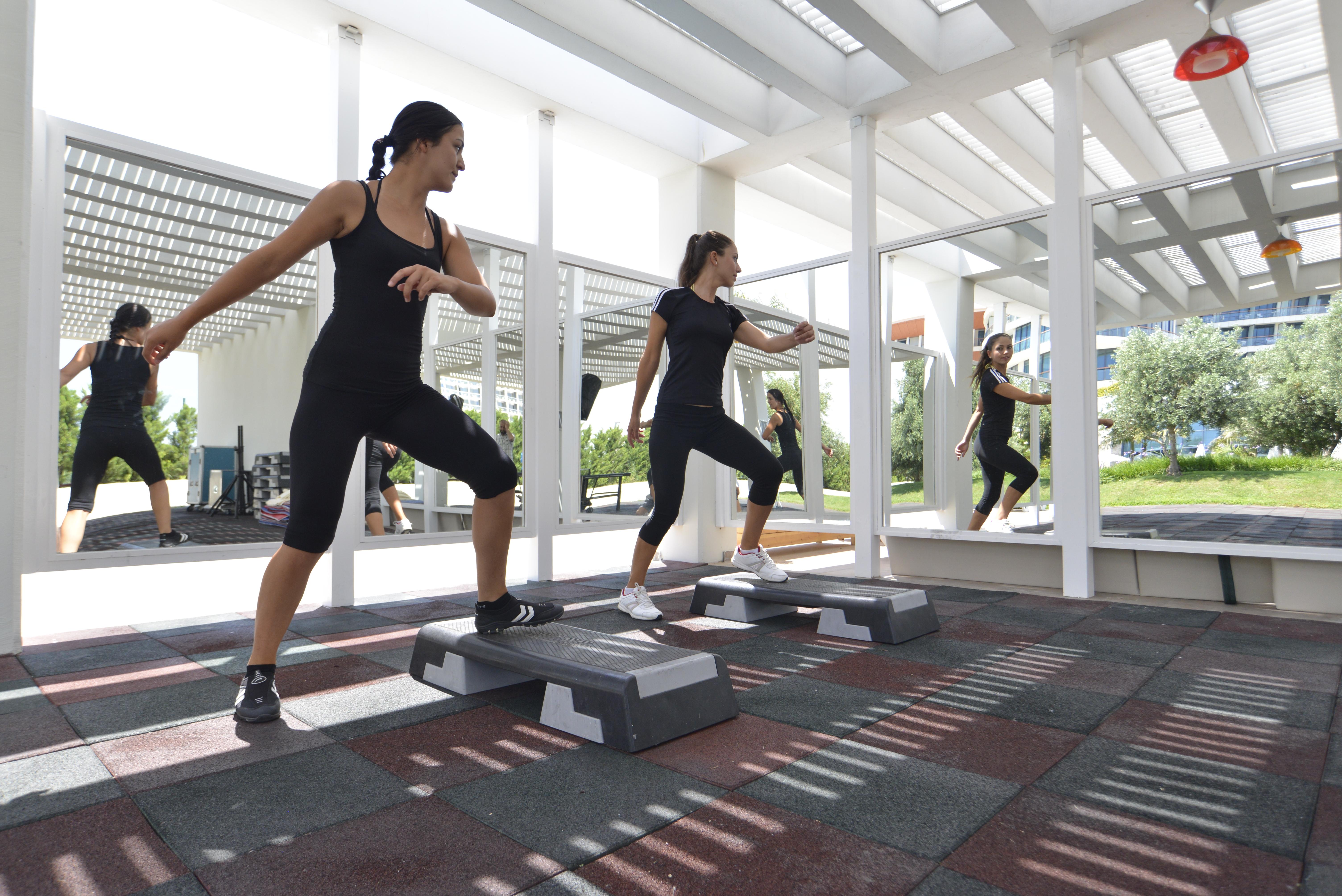 Baia Lara Hotel Antalya Exterior foto Step aerobics